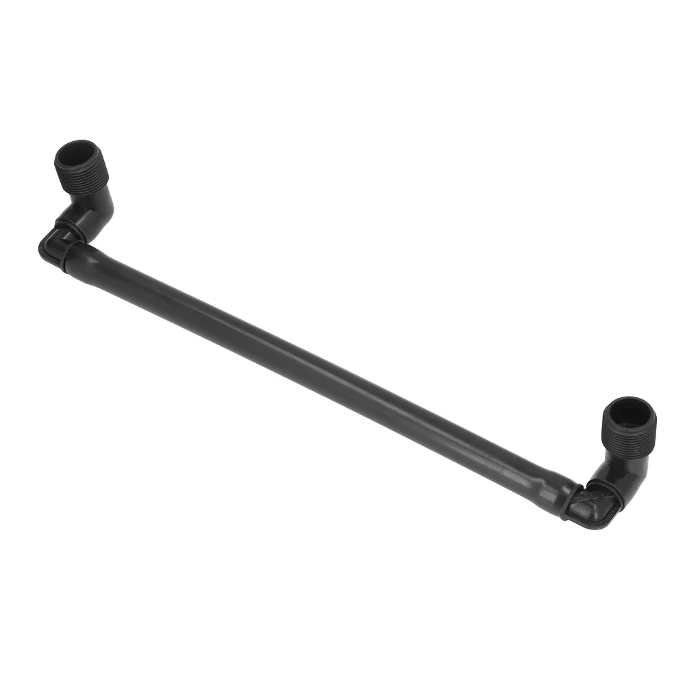 5pcs PE Swing Joint Pipe G3/4 External Thread Rotatable Lawn Irrigation Swing Joint Connector Black Easy Installation