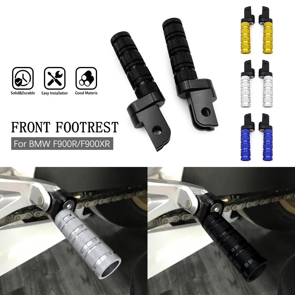 

FIT F900R F900XR For R nineT Pure R nineT Scrambler S 1000 RR S1000R F 900 XR Front Footrest Foot Pegs Pedals