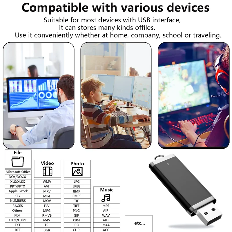 محرك أقراص فلاش USB عالي السرعة ، محرك أقراص قلم أصلي ، عصا ذاكرة للكمبيوتر الشخصي وماك ، 64GB ، 128GB ، 256GB ، 512GB ، 256GB