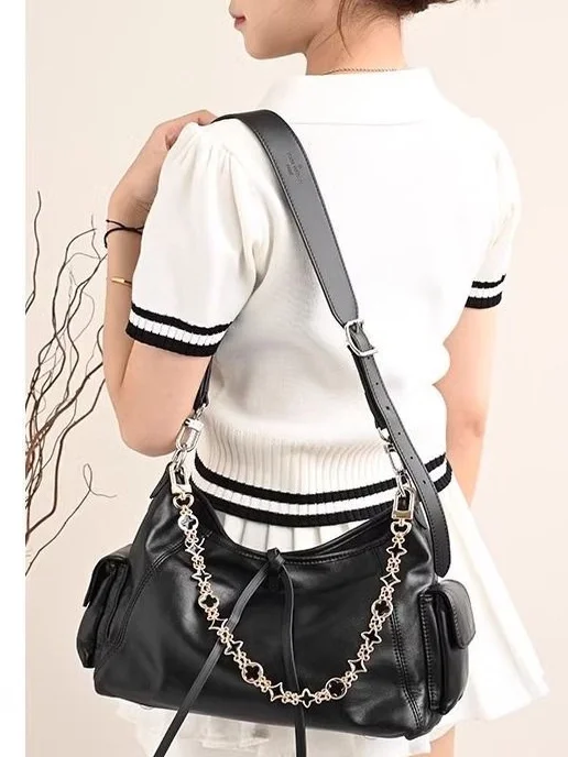 bolsa-de-corrente-de-metal-acessorios-decorativos-adequados-para-lv-carryall-bla-samurai-bolsa-de-carga-alca-de-corrente-alca-de-couro