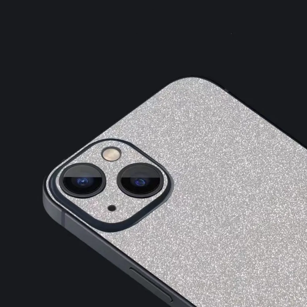 Colorful Bling Glitter Back Full Cover Camera Lens Sticker For iPhone 16 15 14 Pro Max 13 12 Mini 14Pro Protector 16ProMax Film