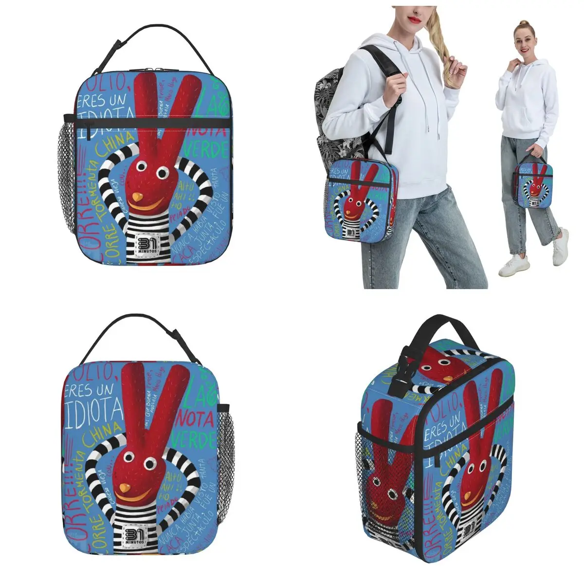 31 Minutos Thermal Insulated Lunch Bags for Office Reusable Food Bag Container Cooler Thermal Lunch Boxes