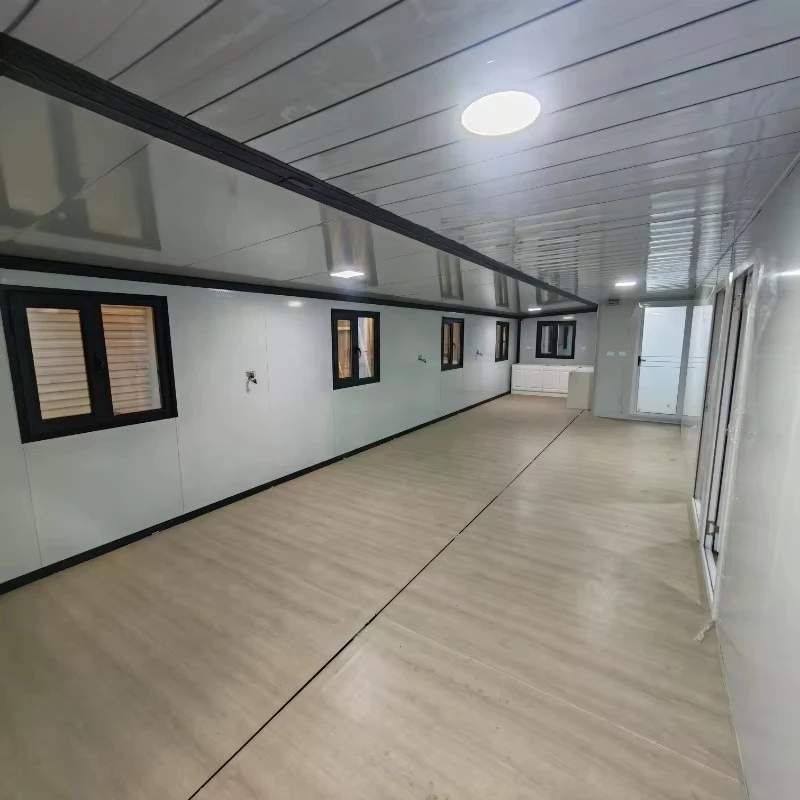 YG منزل حاوية قابل للتوسيع 40ft جاهز للمنزل المحمول وحدات مقطورة منزلية محمولة هيكل فولاذي وحدة الإسكان الجاهزة #4