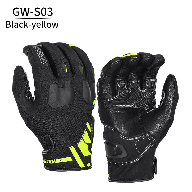 

LYSCHY GW-S03 Motorcycle Gloves Breathable Men's and Women's Motorcycle Racing Riding Tear Resistant Touch Screen Gloves