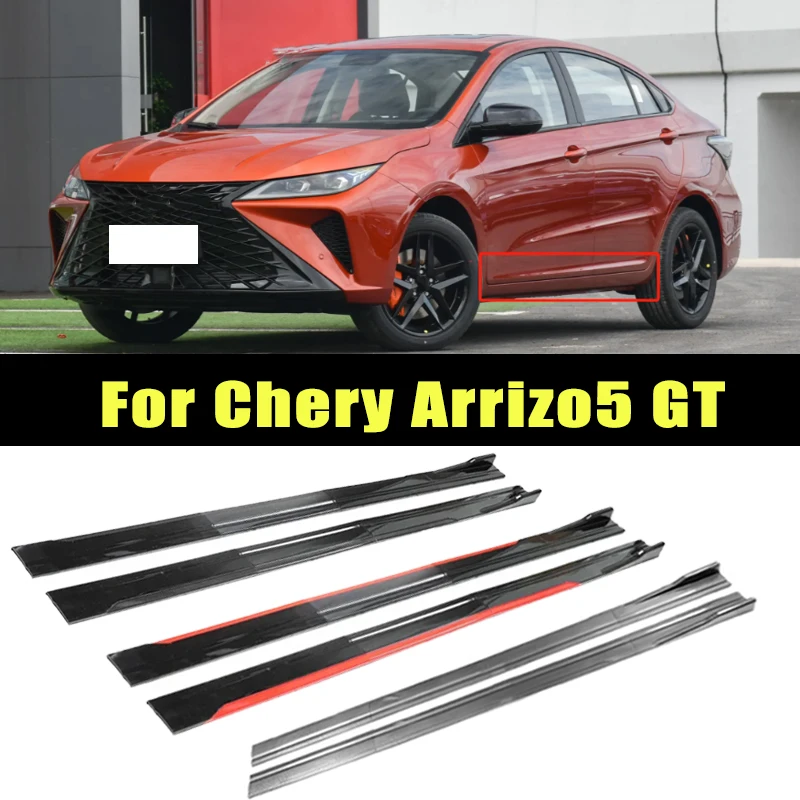 

Universal 2m/2.2m Car Side Skirt Extension SplitterBumper Racing Side Wing Bumper Lip Side Spoiler For Chery Arrizo5 GT