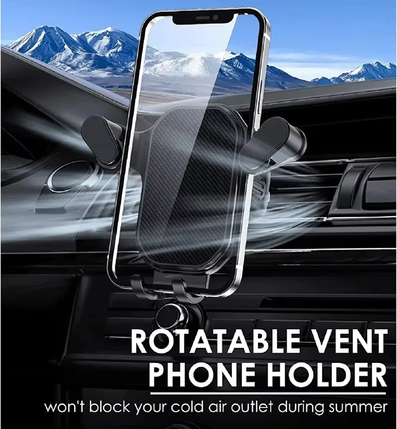 

Car Phone Holder Stand Air Vent Gravity Car Mount GPS Smartphone Mobile Cell Support In Car Bracket for iPhone Samsung Xiaomi LG