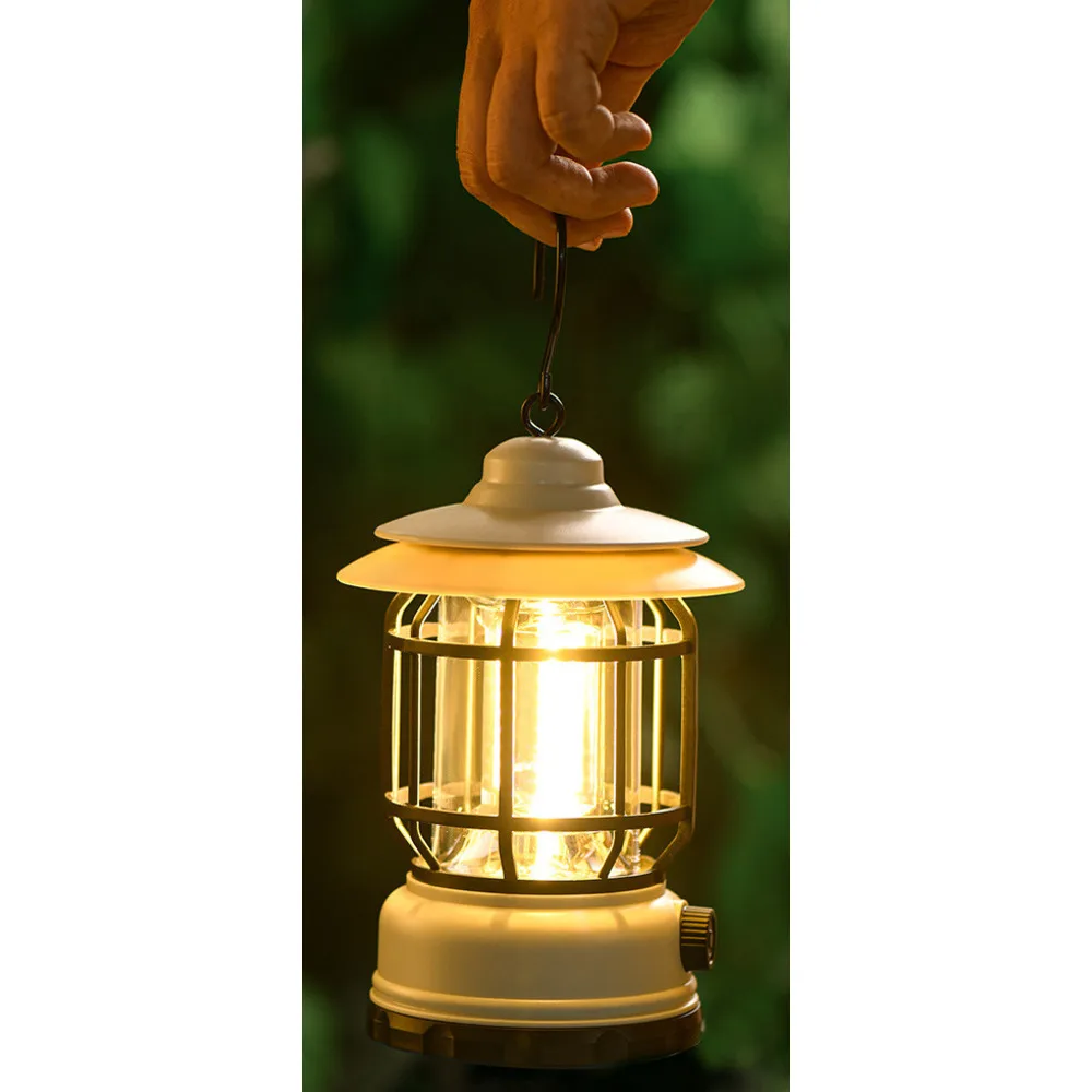 Luz portátil para caballos de larga duración para acampar en el hogar al aire libre, luz de tienda de campaña con carga multifuncional_voghion.com