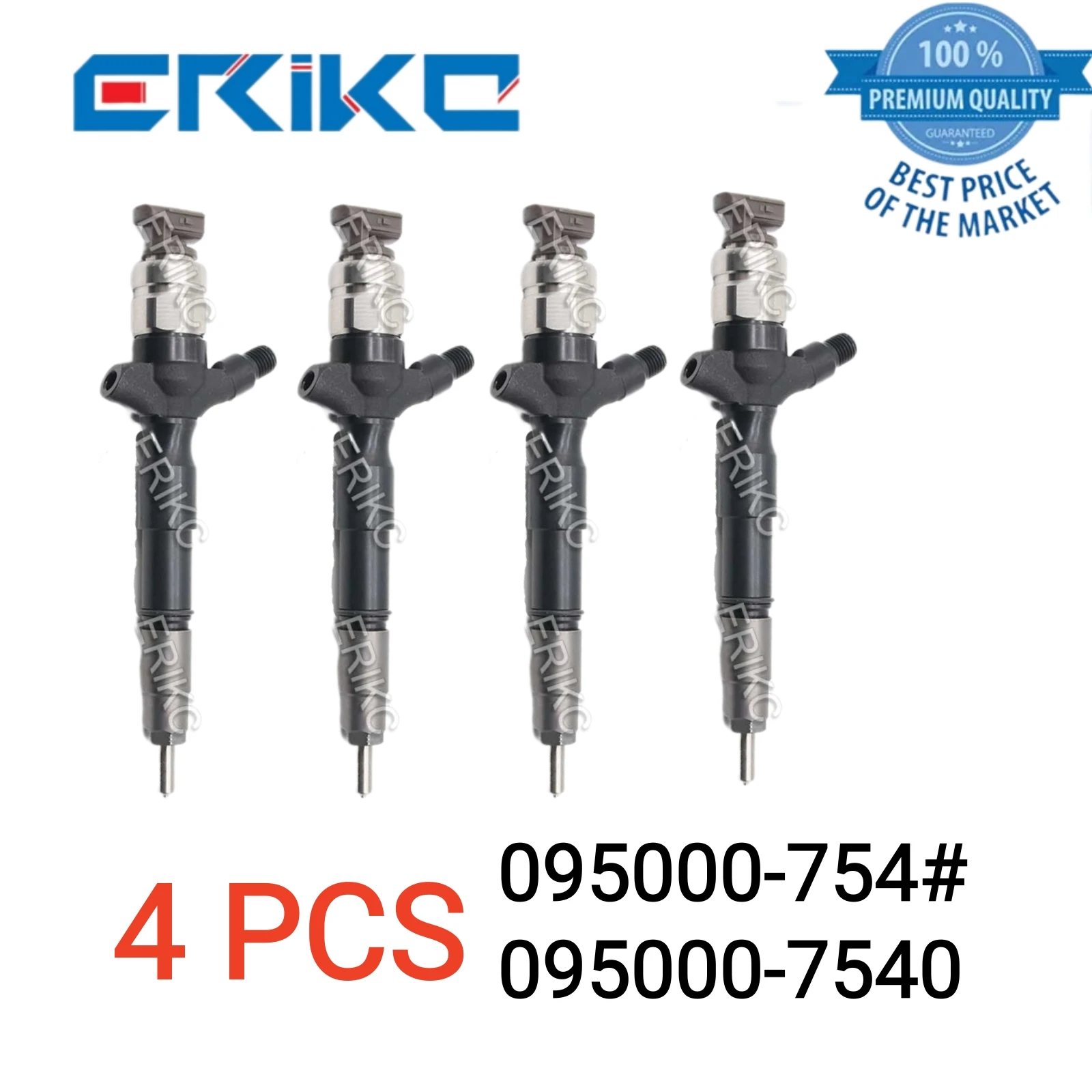 

4 PCS 095000-754# Common Rail Injector 23670-30281 Diesel Injector 095000-7540