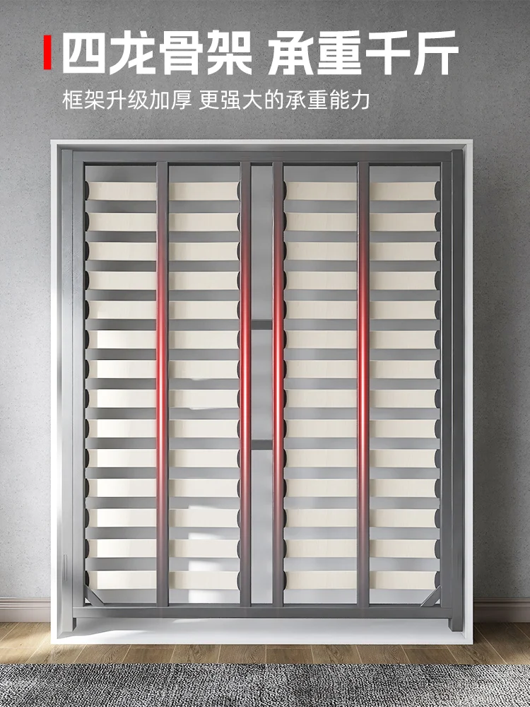 Invisible Bed Hardware Accessories Flip-up Bed Murphy Bed Flip-down Hidden Bed Folding Bed Wardrobe Integrated Wall Bed