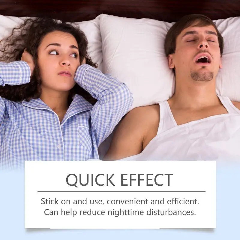 30Pcs Portable Sleep Patch Physical Ventilation Breathabl Anti-snoring Sleep Patch Enhance Nighttime Sleep Quality Sleep Patch