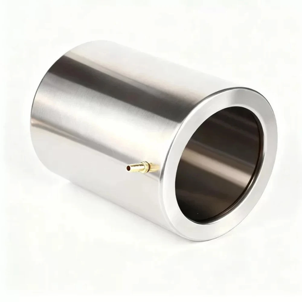 2.5L Double Wall 304 Stainless Steel Mixing Tank with Cooling Jacket – Laboratory Dispersion Barrel, with 25mm Test Port