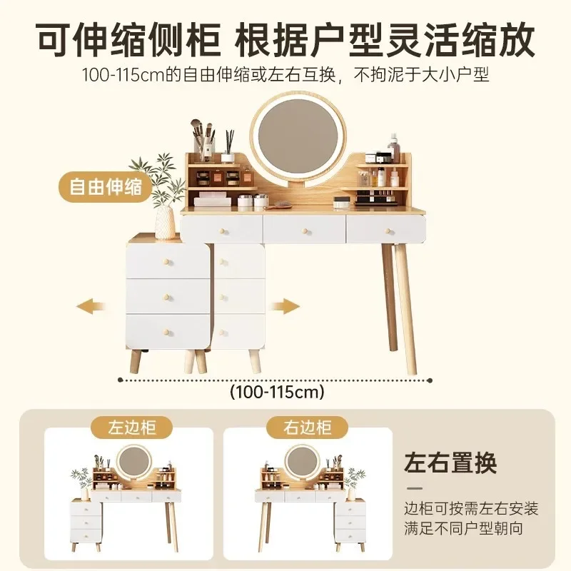 Cômoda, quarto, apartamento pequeno, mesa, mesa de cabeceira