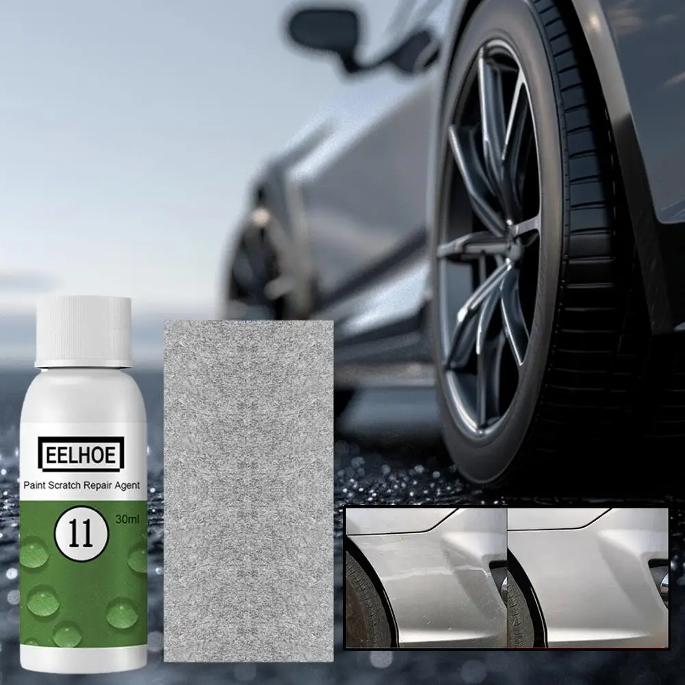 

30ml*1+cloth*1 Paint Scratch Repair Agent Anti-corrosion Protection And Tools Fast Accessories Car Affordable Convenient E3K0