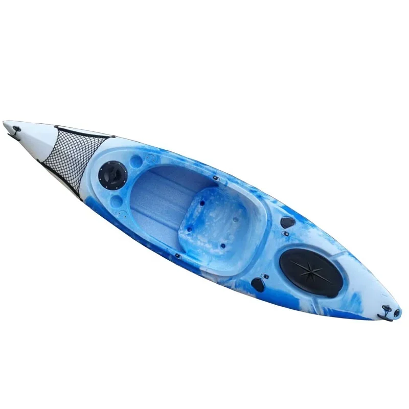 Super kayak 1 person sit in sea kayak , riptide angler kayak rowing boat for cheap sale