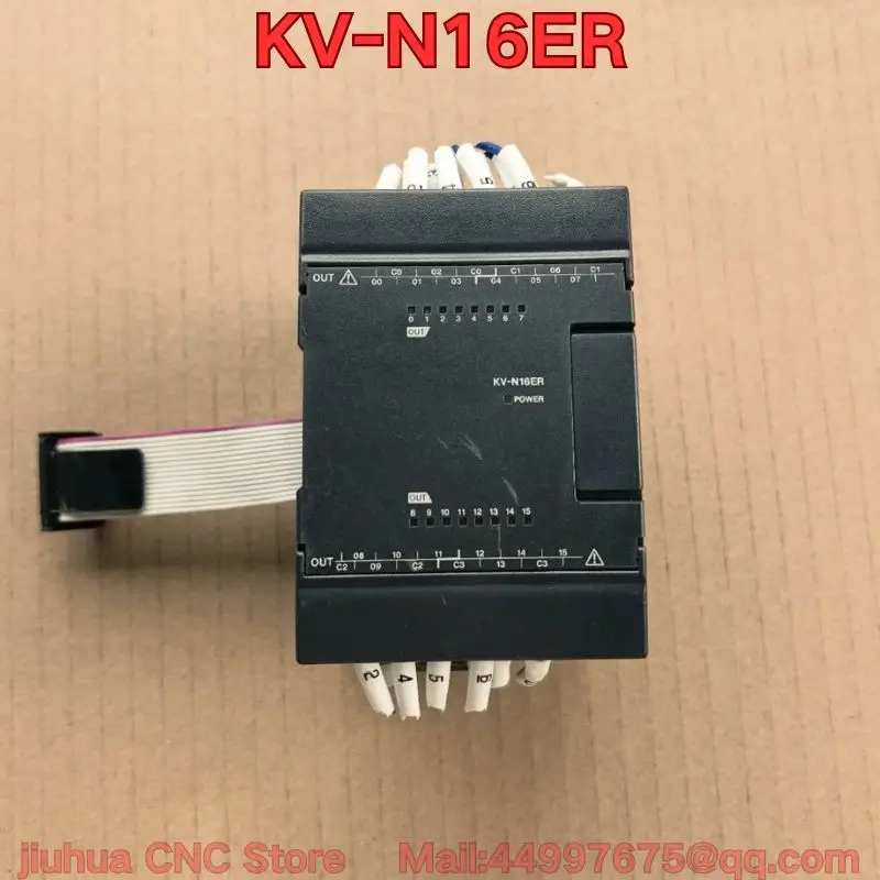 The function test of the second-hand KV-N16ER output module is normal.