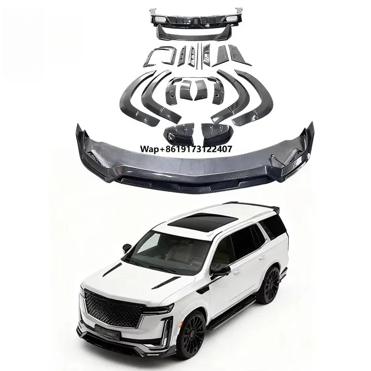 Dry Carbon Fiber MSY Style Body Kit for  Upgrade to M Style Front Lip Rear Bumper Spoiler Car Body Kits
