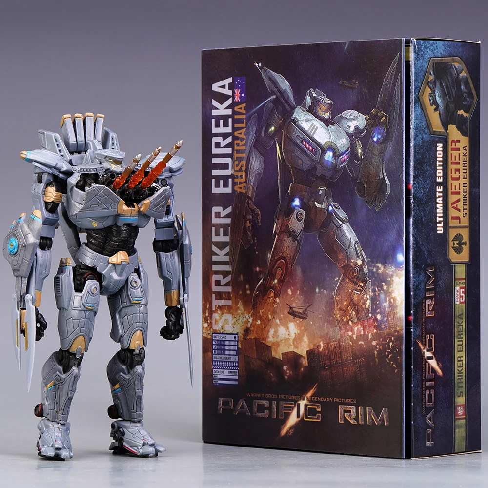 Pacific Rim Striker Eureka Australia Mecha LED Lights Action Figures Mark V Movable movies Model Mech Robot Figure Model Gift