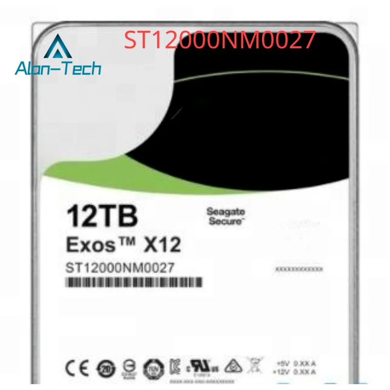 

For Sea-gate ST12000NM0027 Exo 12TB 3.5" 7200RPM SAS Server Hard Disk