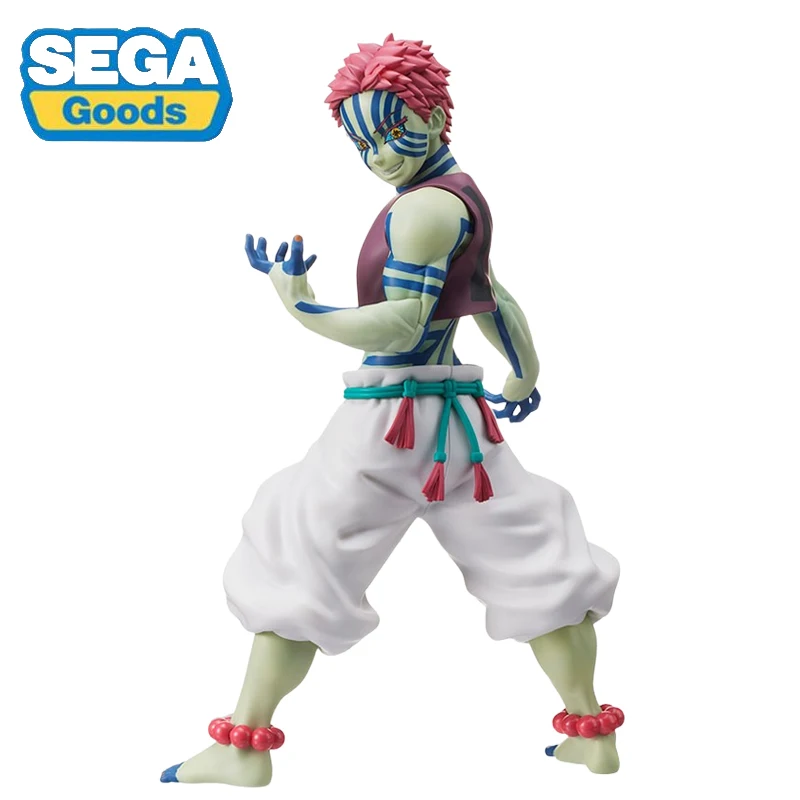 

Original Demon Slayer: Kimetsu no Yaiba SEGA Super Premium Akaza Action Figures Collectible Model Statuette Doll Ornament Gift