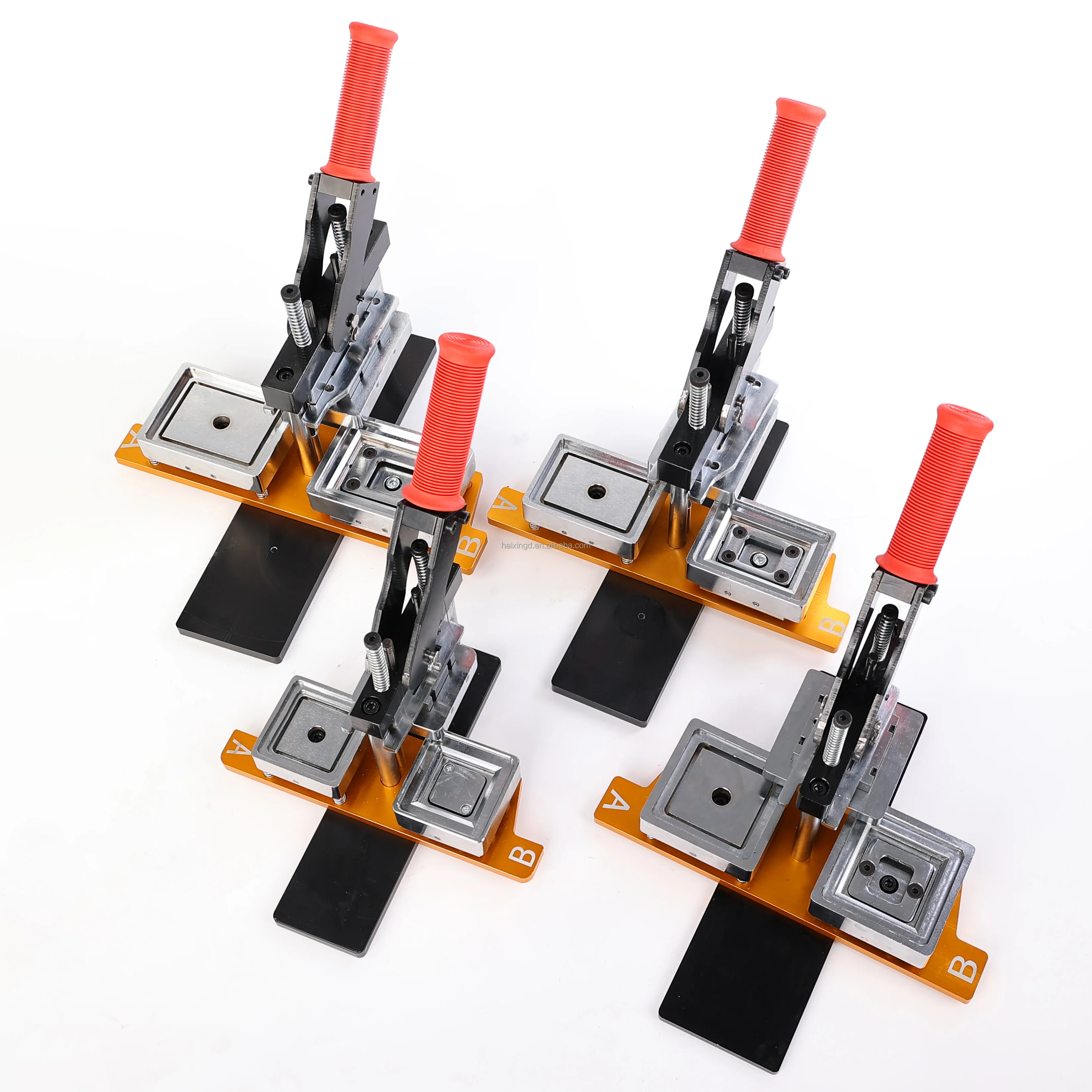 

50x50mm Fridge Magnet Photo Making Machine with 1000sets Magnet Material Button Badge Making Machine