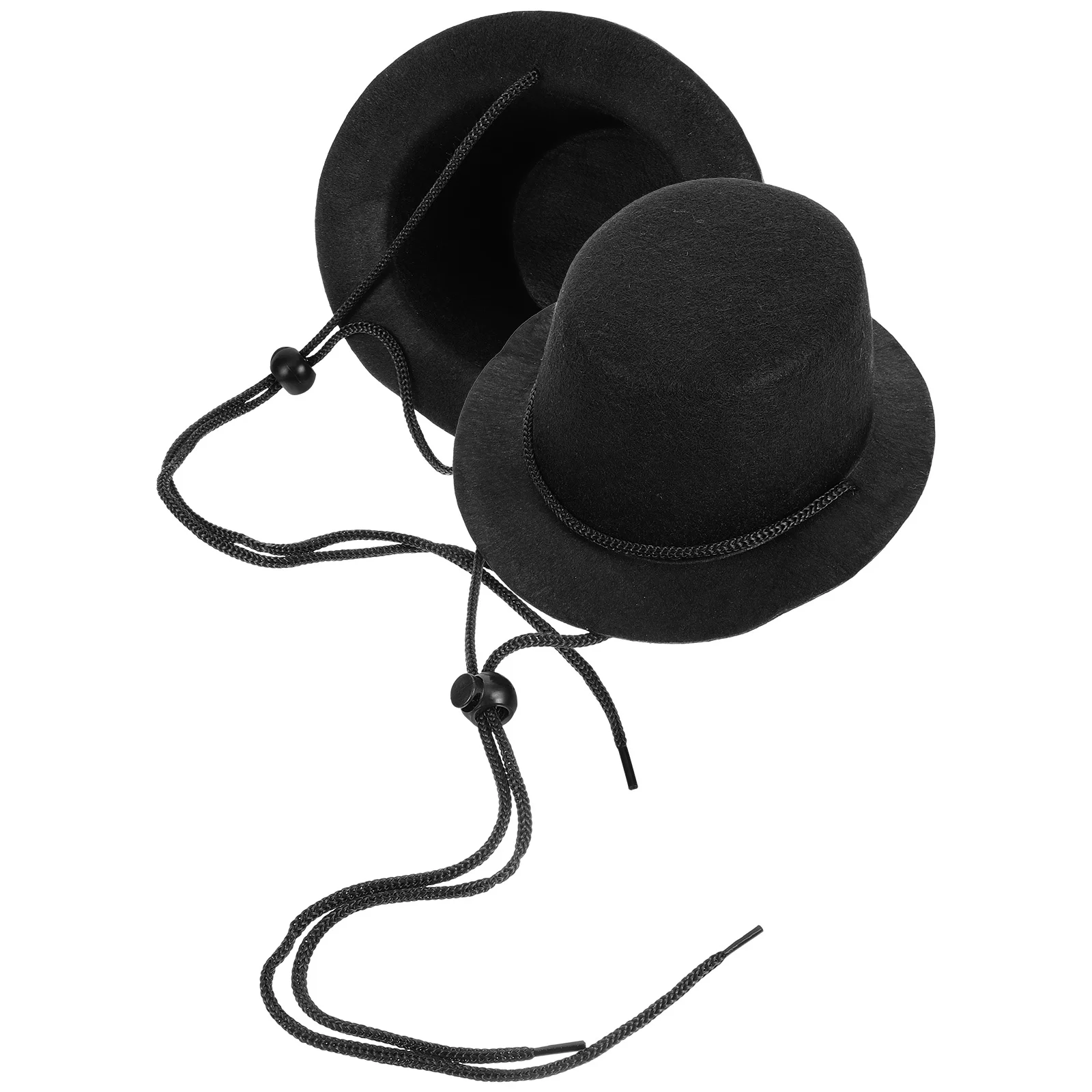 

2Pcs Pet Party Hat Adjustable Strap Soft Breathable Lightweight Dog Cat Hat Puppy Festival Accessory for Photography