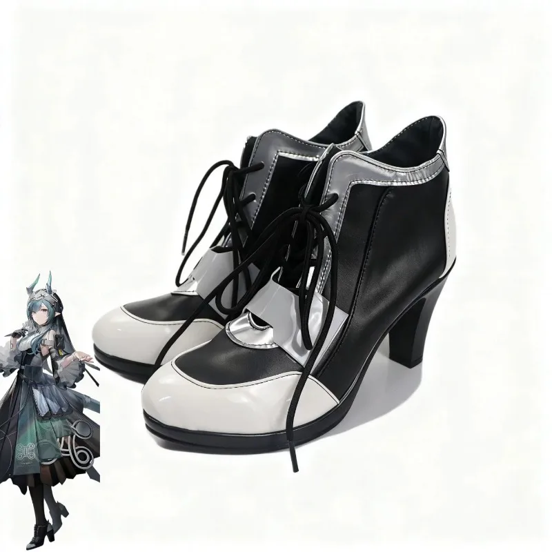 Arknights Xaihi Cosplay Shoes Game Party Hallowen High quality girl Gothic Lolita Boots Play Role