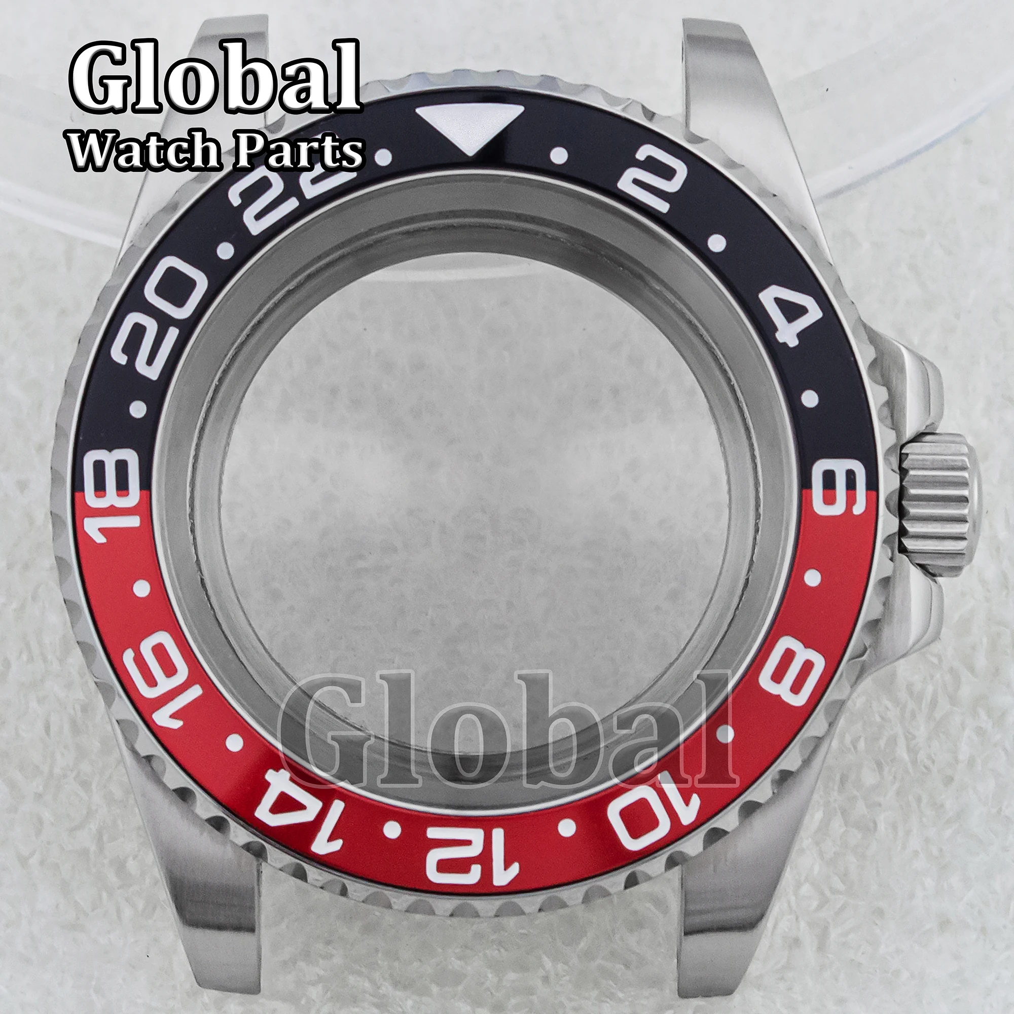Высококачественный корпус часов 40 мм для NH35 NH36 SUB GMT, аксессуары для часов, запасные части, подходят для ремонта механизмов NH35, детали для часов