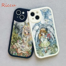 Selling Aya Takano Phone Case for Iphone 16promax 15pro 14promax 11 12 13promax MiNi 15 plus 14pro Lambskin Protective Covers