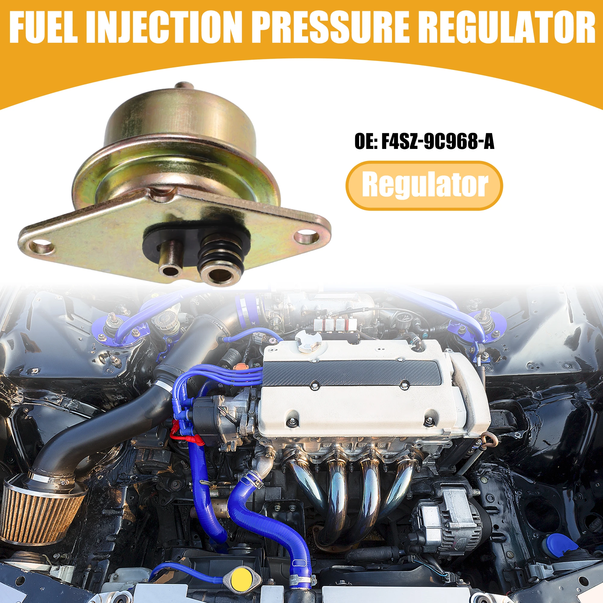 UXCELL Fuel Injection Pressure Regulators No.F4SZ-9C968-A for Ford F-250 1998-1999