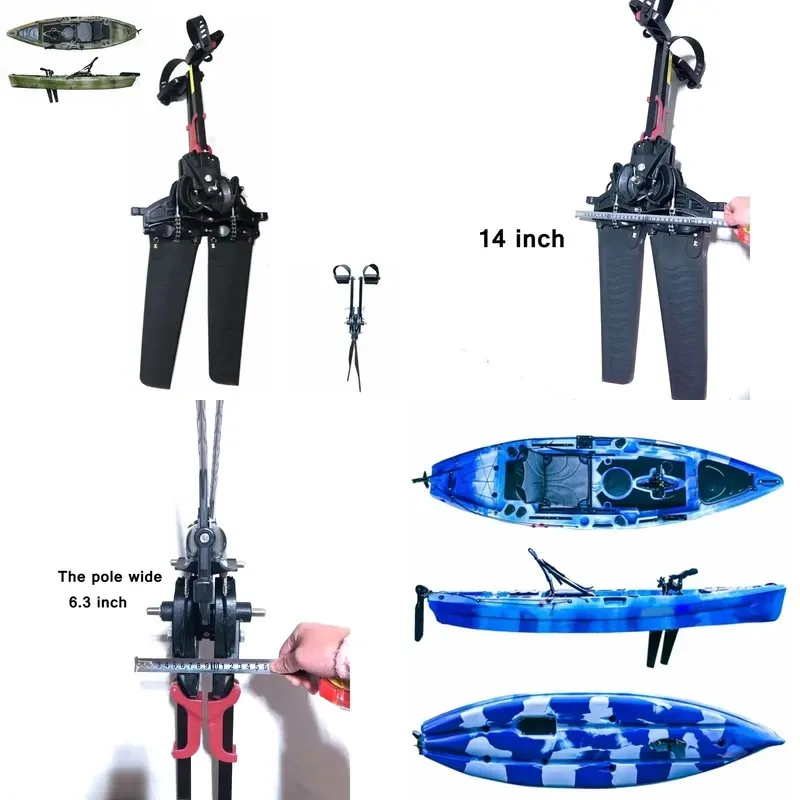 2026 Hot Sale Fctory Wholesale Fin Pedal System for Sit on Kayak Fishing Flap Accessories