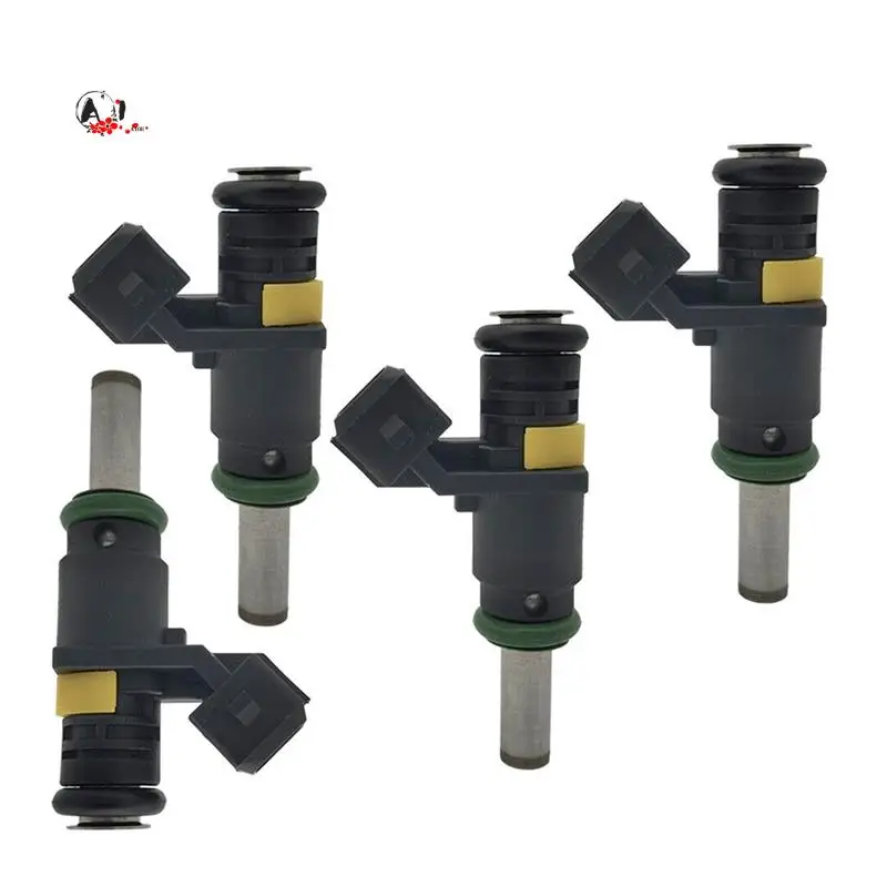 A10E-4Pcs Engine Fuel Injector 39-N041 8M6002428 For Mercury Outboard 90HP 150HP 4-Stroke Mercruiser