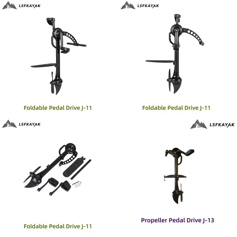 Hot Sale LSF New Trend Foldable Propeller Pedal Drive J-11 for Fishing Kayak 1 Year Warranty