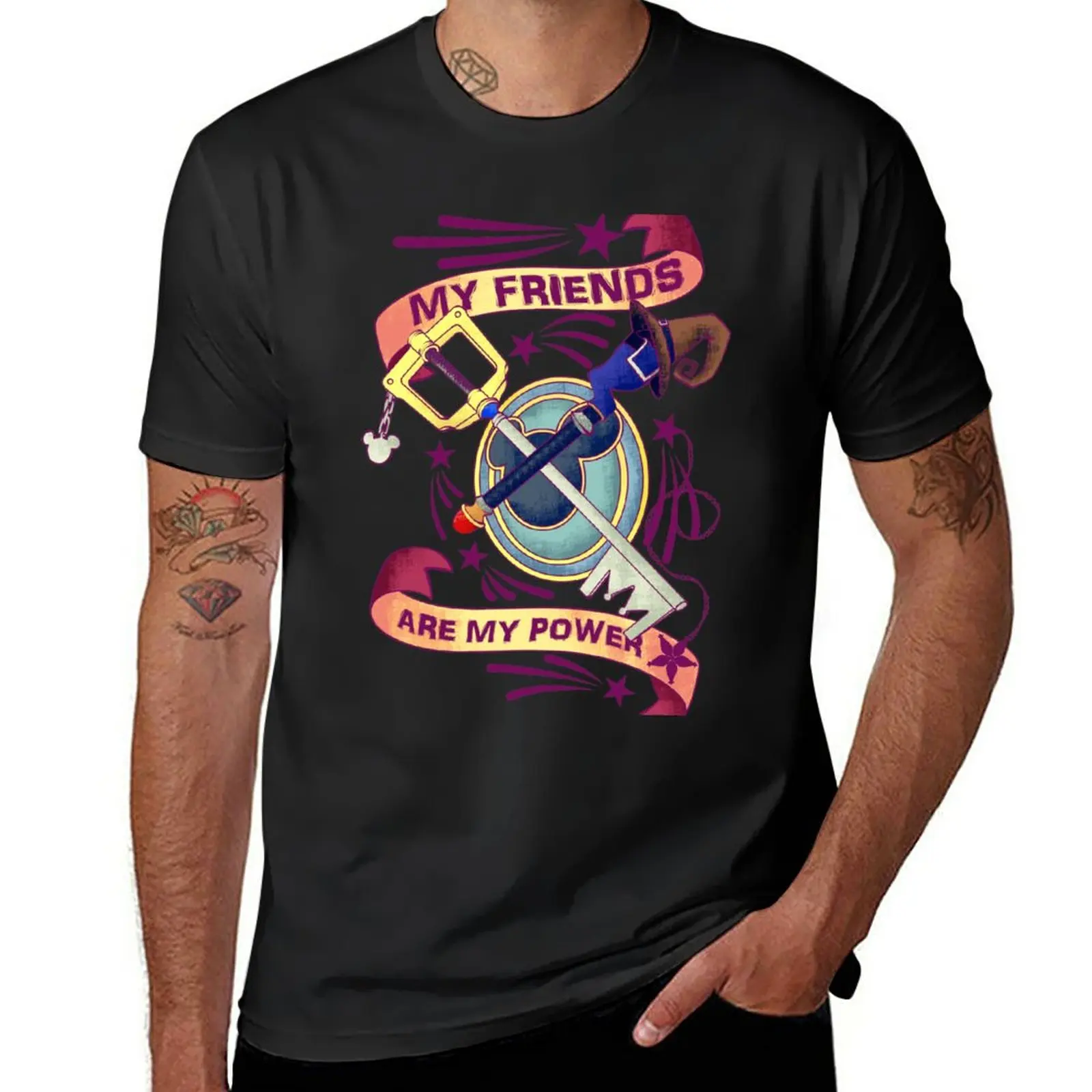 New friendship <3 T-Shirt kawaii clothes vintage t shirt korean fashion mens graphic t-shirts funny