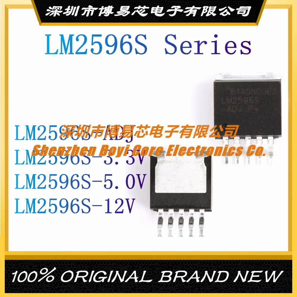 

LM2596S-ADJ LM2596S-3.3V LM2596S-5.0V LM2596S-12V -263-5 New Original Genuine