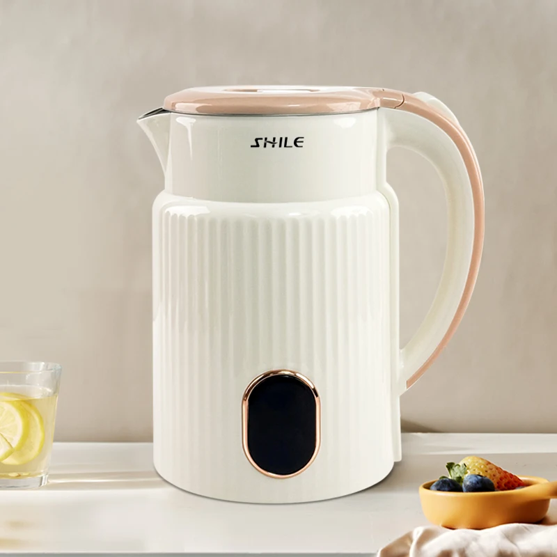 

Portable Stainless Steel Electric Kettle 2.0L Capacity Automatic Shut-off 360 Rotational Base for Home & Kitchen Use 2