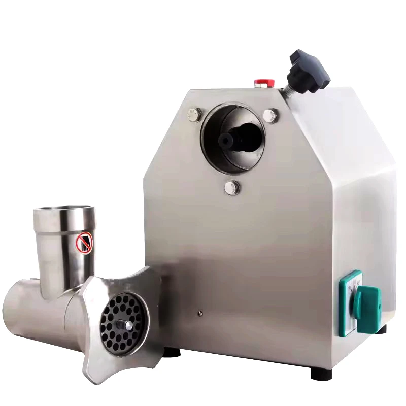 For Mini 304 Stainless Steel 12 22 32 42 Chilli Onion Vegetable Frozen Meat Grinder Mincer Mill Grinding Cutter Processing