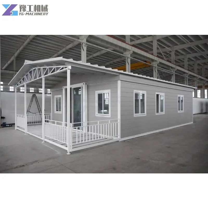High Quality Container House Luxury Home Villa Mini Folding House Prefabricated 20ft 40ft Detachable Flat-pack Container House