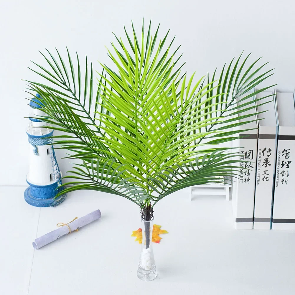

9-headed Artificial Plant 35*20cm 9 Heads Artificial Tropical Palm Leaves Tree Fake Plants Artificial Plants Bedroom Decorations