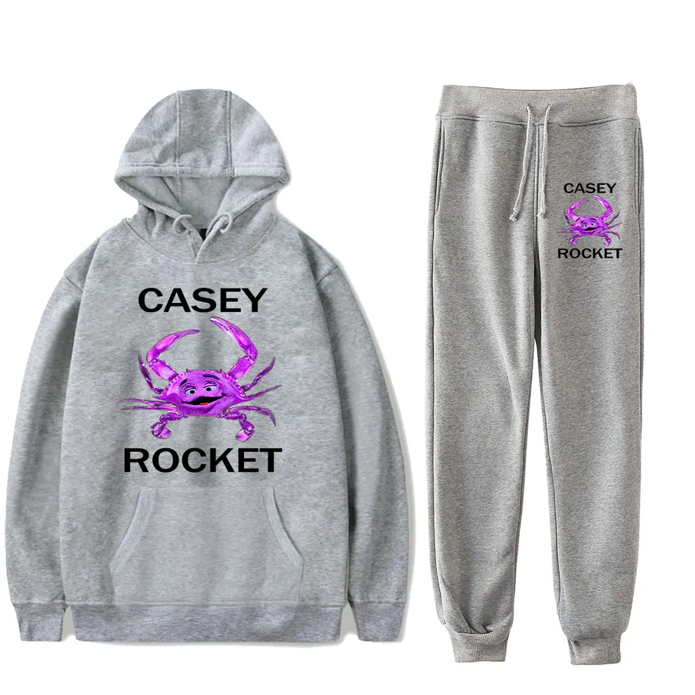 Casey Rocket Kill Tony Vintage 90s PULLOVER Fashion Merch Hoodies Set Men Women Hoodies Pants Two-Piece Pullover Sports HOODIE