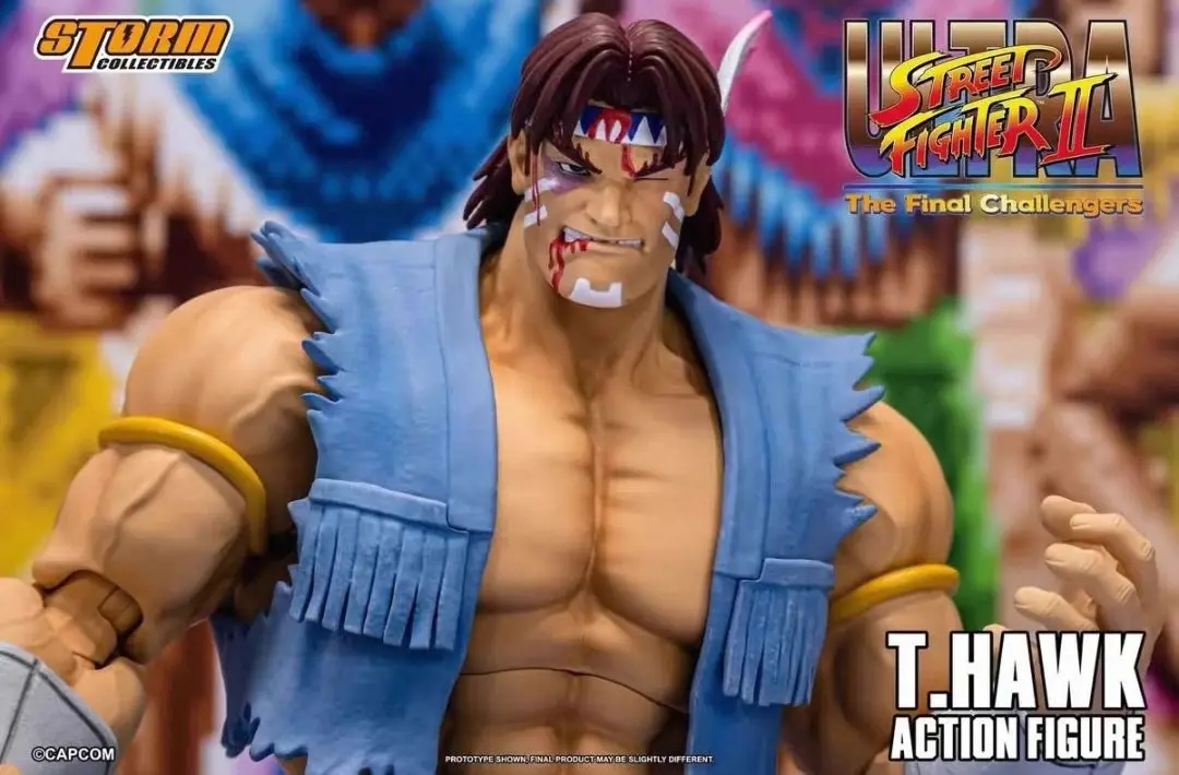 

In Stock Storm Toys Street Fighter 2 The Last Challenger T Hawk 1/12 Action Figure Model Collection Gift