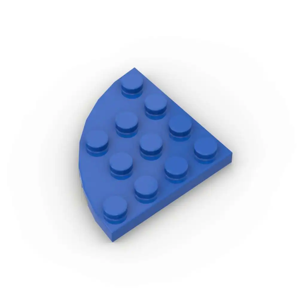 

MOC 10PCS Bricks 30565 Round Corner Plate 4 x 4 Building Blocks Set High-Tech Particle Puzzle DIY Toys Children Birthday Gifts