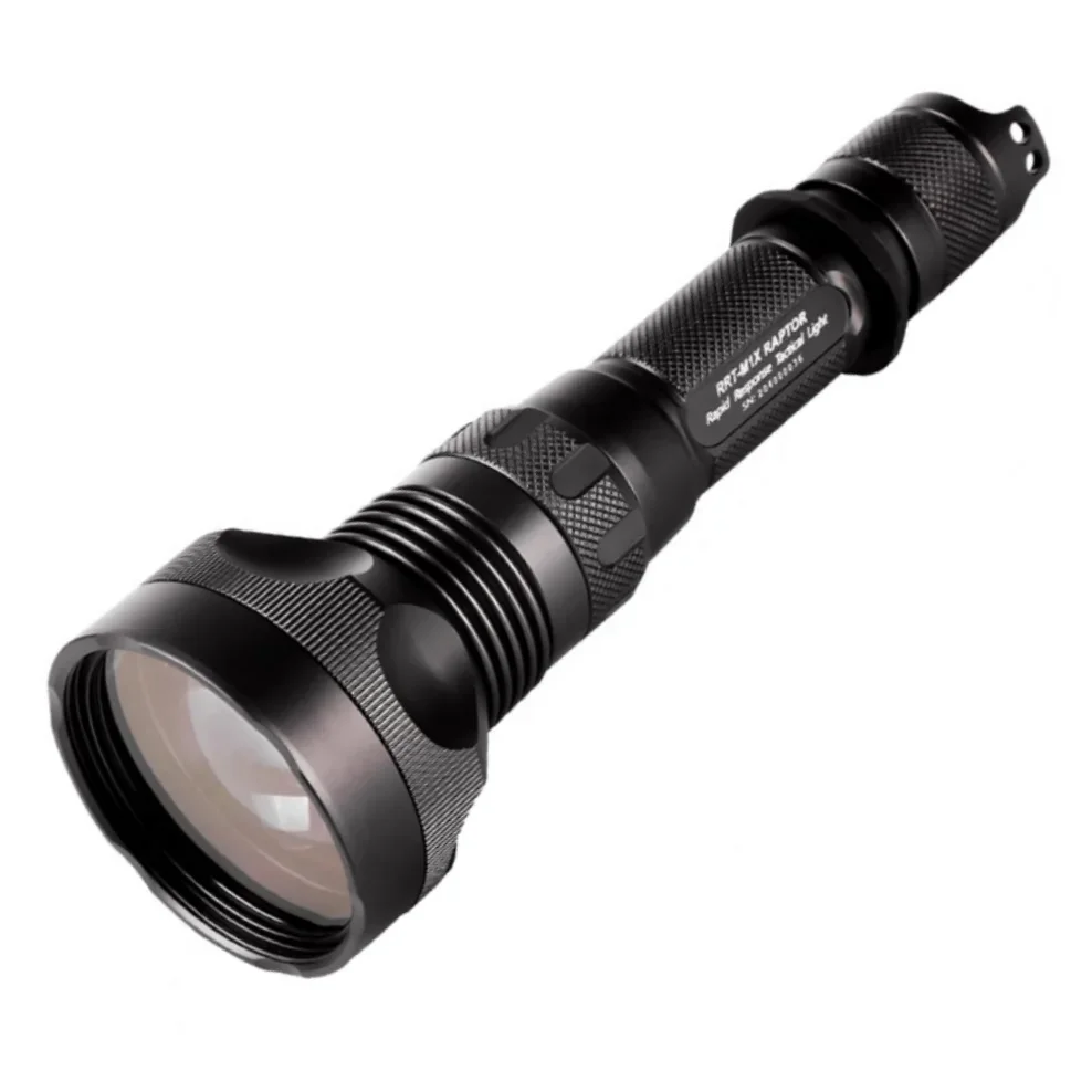 Cave Exploration Essential: JetBeam RRT-M1X LEP Hunting Flashlight 450LM Max 2300M with 21700 Battery for Self Defense