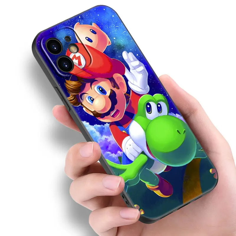 Super M-Mario Bros Phone Case For Honor 90 200 Lite X7B X6 X8B X6A X6S X7A X8A X9A X9B X5 Plus 70 20 Pro Lite Cartoon Cover