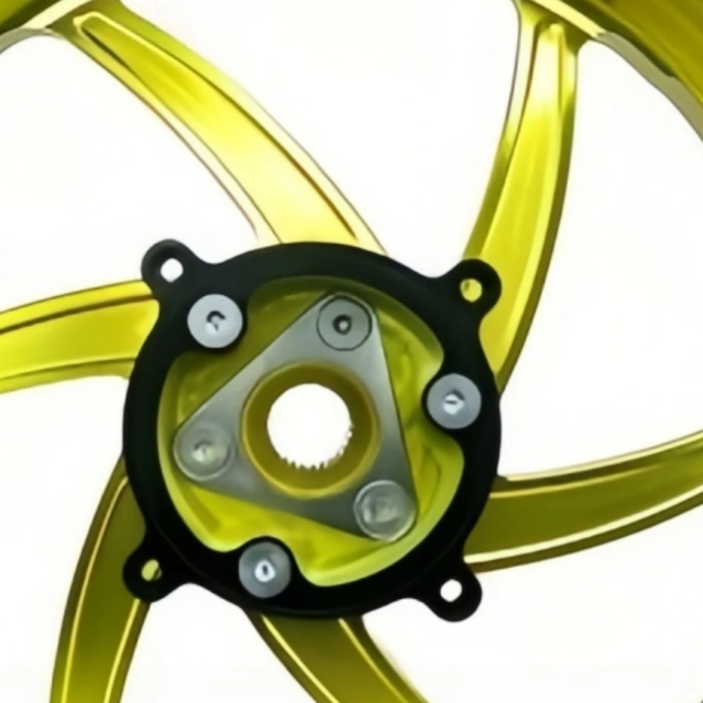 For Honda Forza350 15 Inch 5‑Spoke Alloy Wheel Rim High‑strength Impact‑resistant Anti‑rust Stylish Custom Mod Accessories