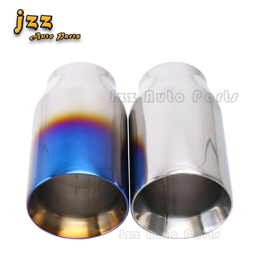

Interface 63mm 89mm Round Outlet Auto Muffler Tail Pipe Modified Car Stainless Steel Exhaust Nozzle