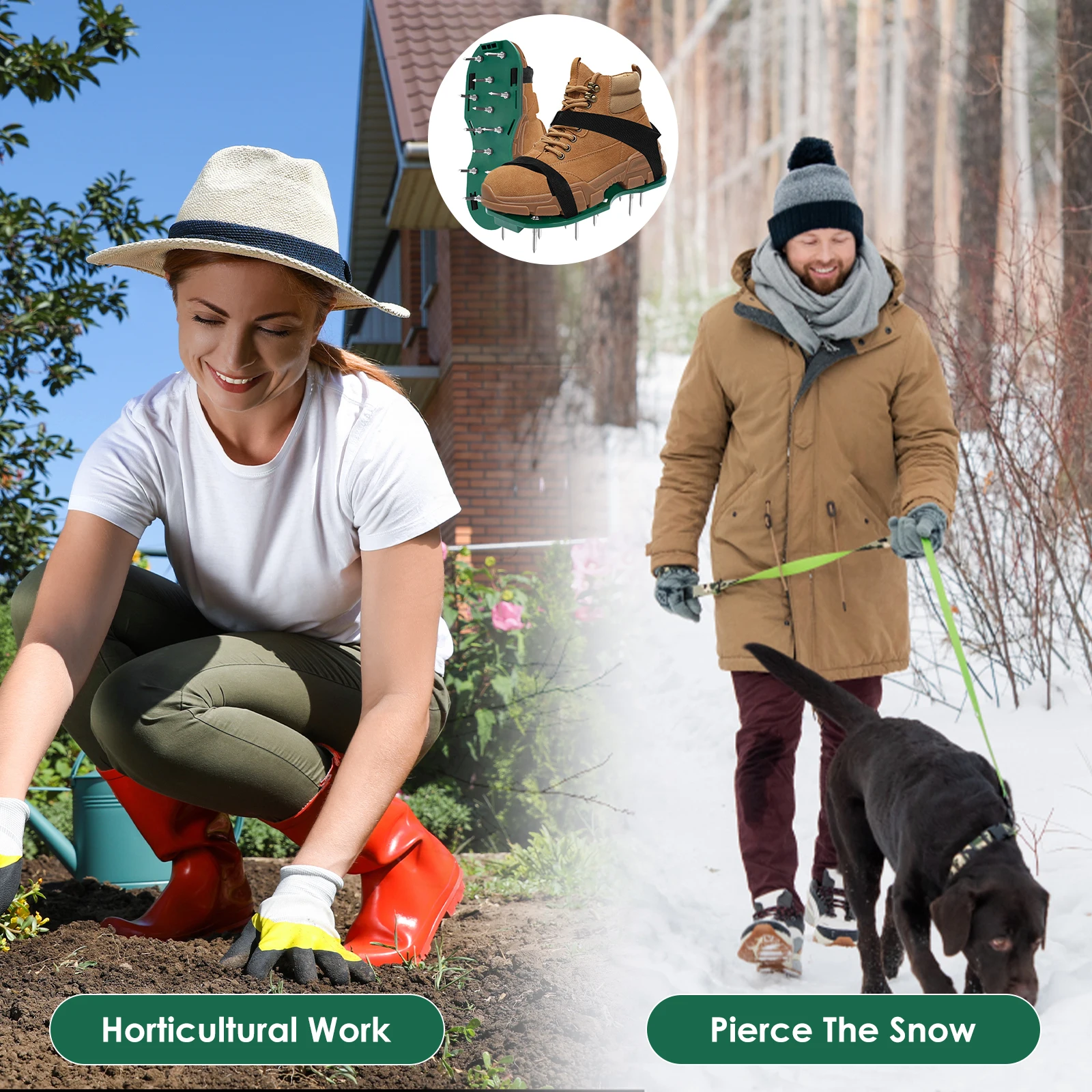 Thumbnail 3 - #3 Latest Lawn Aerator Shoes Offers