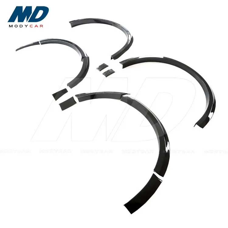 Modycar Style Carbon Fiber Fender Flare Wheel Archs for 2021-2023 Audi Rsq8