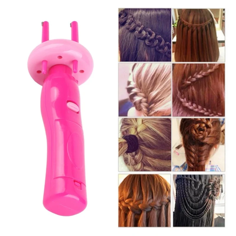 Hair Styling Tools Hair Braider Automatically Braid Machine Electric Hemp Flowers Hair Braide Hair Braider Device Kit