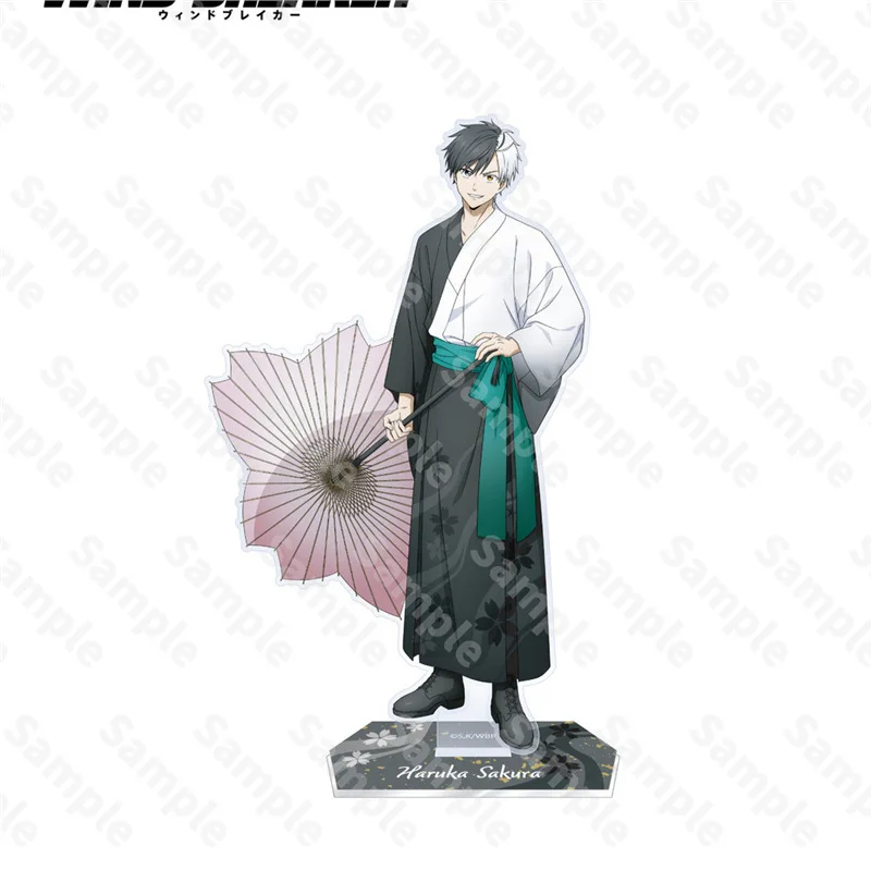 5 Stück Anime WIND BREAKER Kimono Acryl Ständer Tischdekoration Ornamente Zweidimensionale Sammlung Figur Geschenke