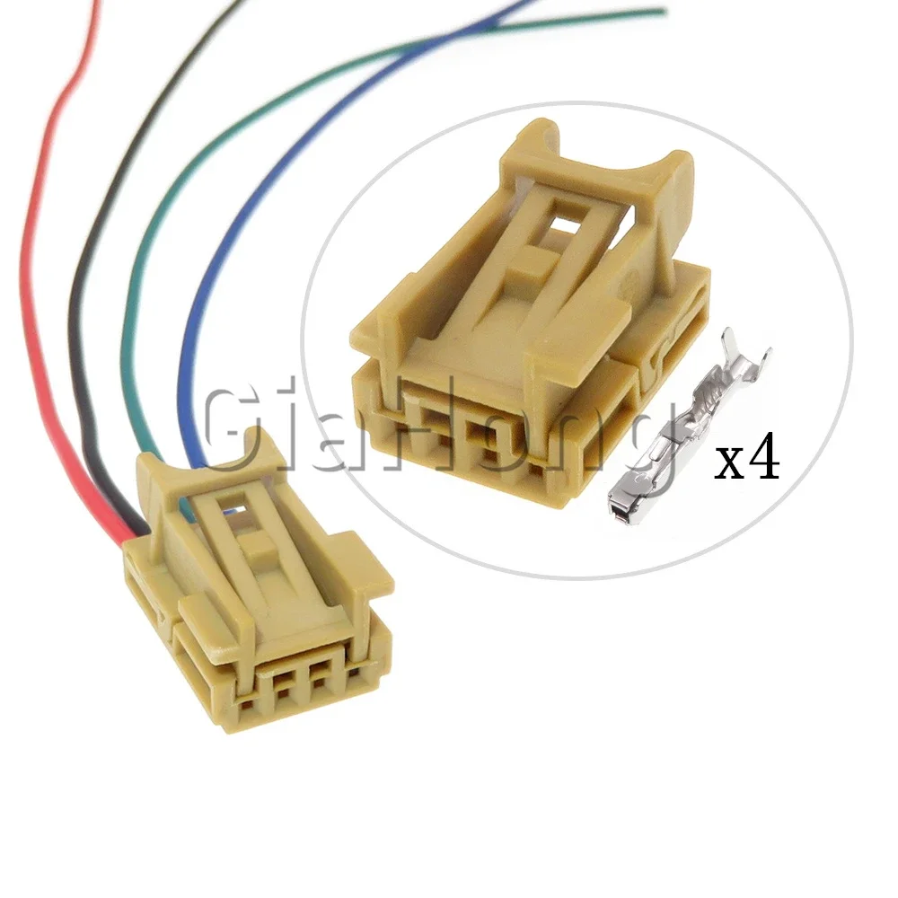 1 Juego De 4 Conectores De Cableado Para Espejo Retrovisor Con Luz De Fondo Para Coche, Referencias 1241194-2, 1670988-2, 8K0972994A, 8K0973754A, Para Vw Y Audi — -8%, $0.04 Coupon, from $0.48 – 8% descuento – €0.48
